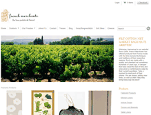 Tablet Screenshot of french-merchants.com